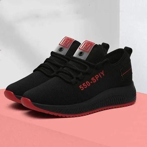 FUXING FASHION Baskets De Sport - Noir