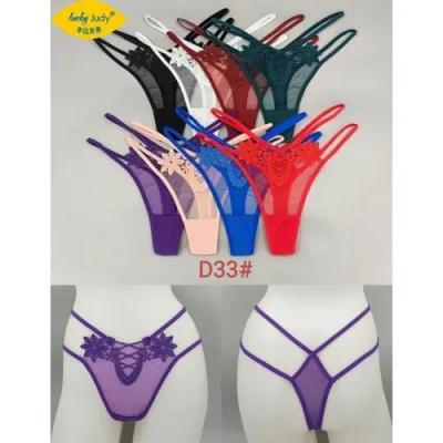 Lot de 6 Caleçons Sans Trace – Ensemble Lingerie Femme Sexy, Confortable et Élégant