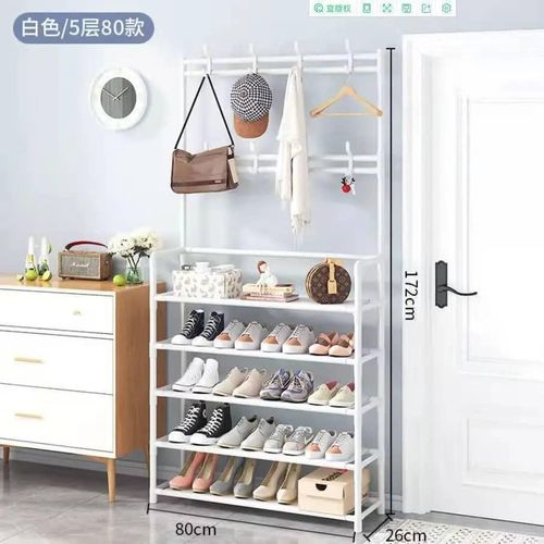 Porte-Vêtements et Chaussures – Rangement avec Crochets